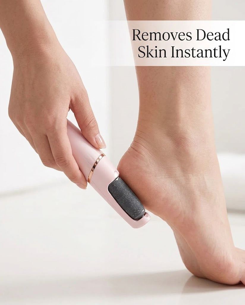 Electric Callus Remover - Rechargeable Foot File & Pedicure Tool for Soft Feet