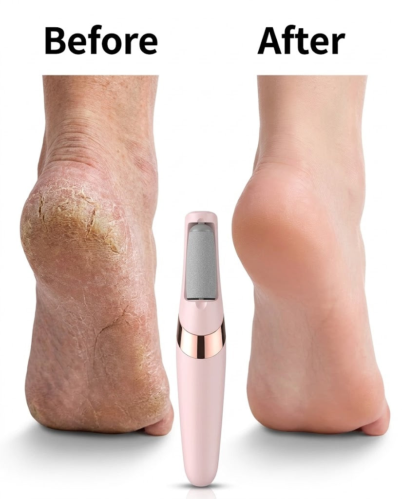 Electric Callus Remover - Rechargeable Foot File & Pedicure Tool for Soft Feet