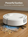 3-in-1 Smart Robot Vacuum Cleaner – Automatic Sweeping, Mopping & Powerful Suction Cleaner for Hard Floors & Low-Pile Carpets